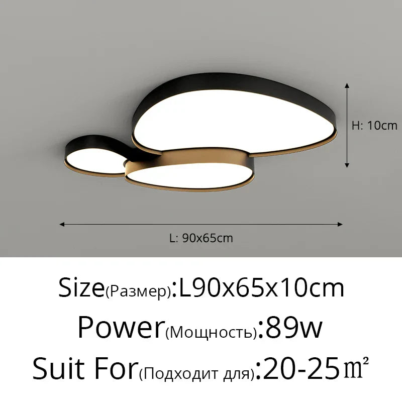 Decorbites™ Deckenleuchten: Modernes & einfaches Einbauleuchte LED-Lampe für Wohnzimmer, Schlafzimmer, Arbeitszimmer