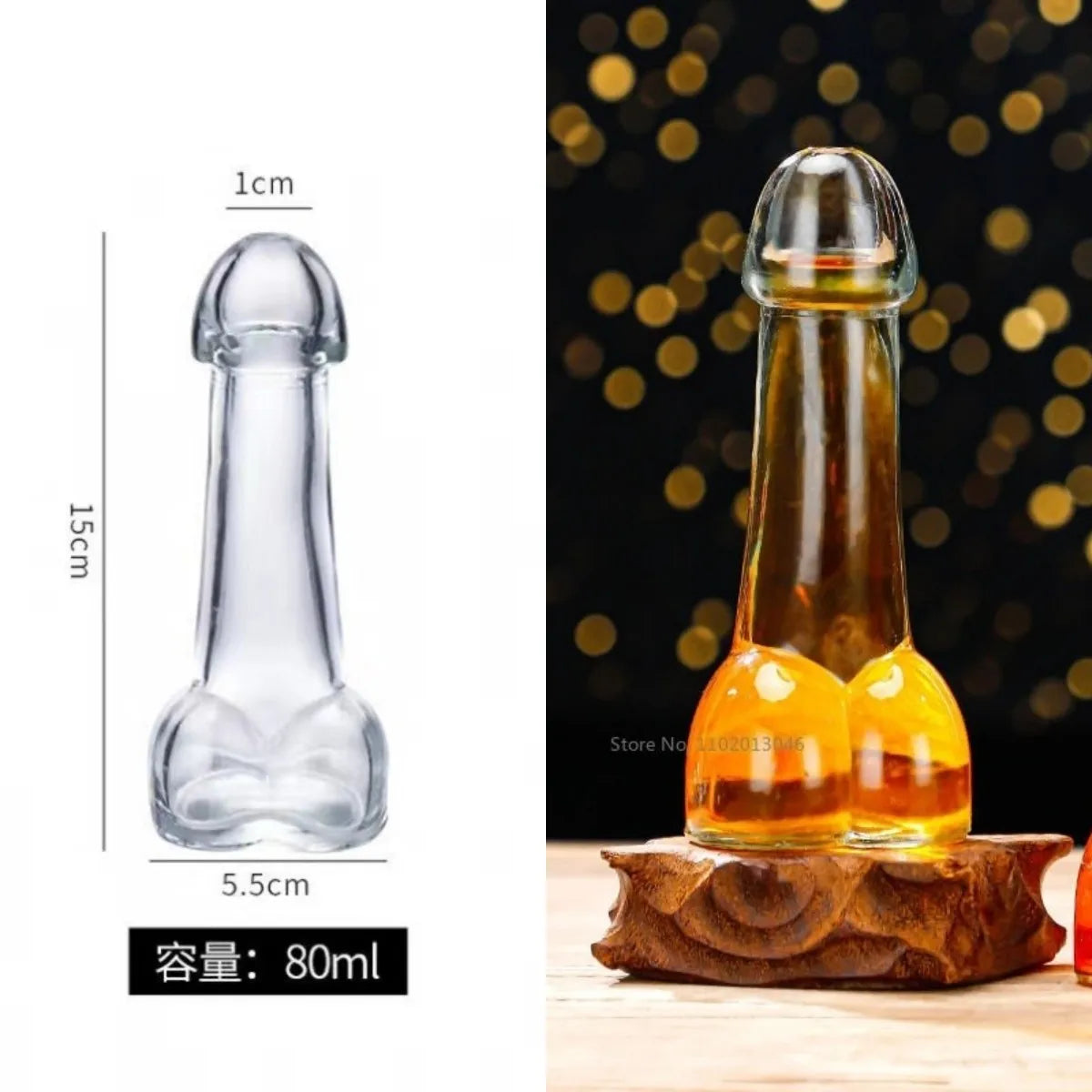 Glass Globe Wine Glasses Set