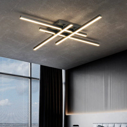 Decorbites™ Gold Schwarz Acryl LED Kronleuchter: Elegante Innenbeleuchtung für Schlafzimmer, Esszimmer, Wohnzimmer