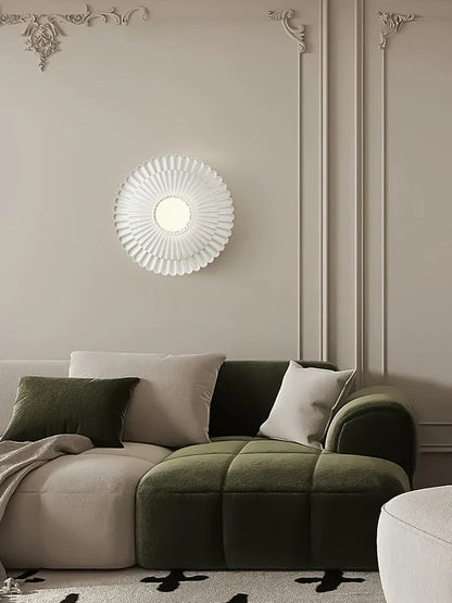 DecorBites™ French Cream Wind Wall Lamp - Pastoral Style Bedroom Sconce