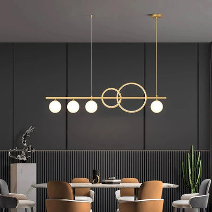 Decorbites™ Elegante Kronleuchter Esszimmer-Pendelleuchte Deckenleuchte für Salon und Heimdekoration