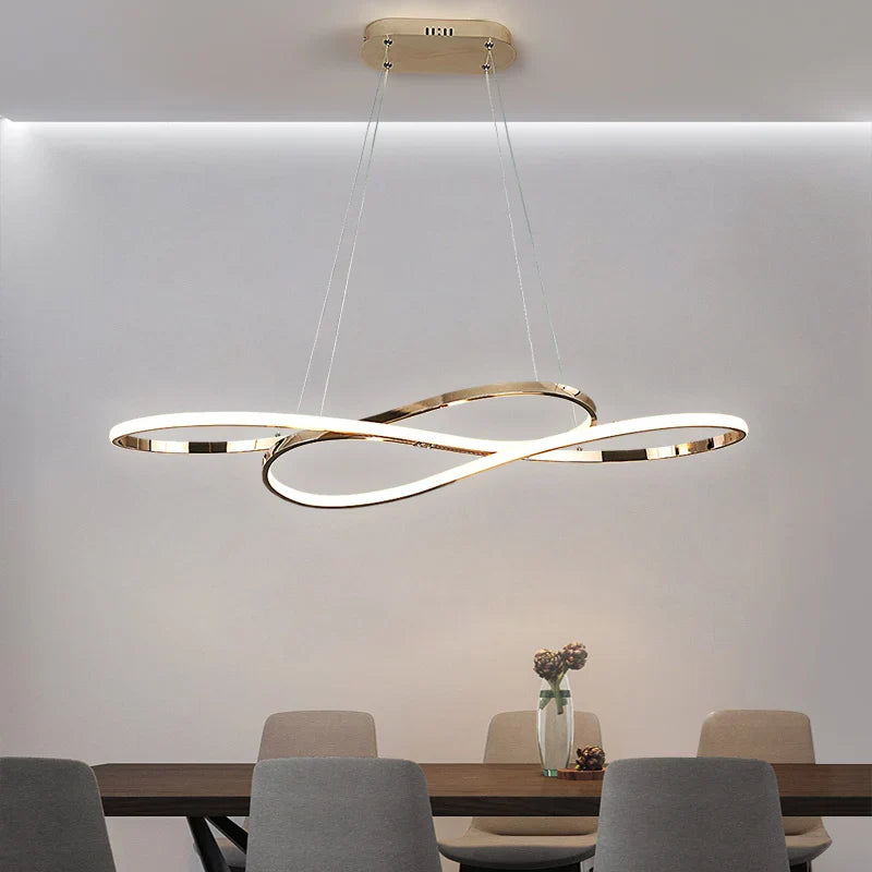 Nordic Minimalist Metal Pendant Light Chandelier