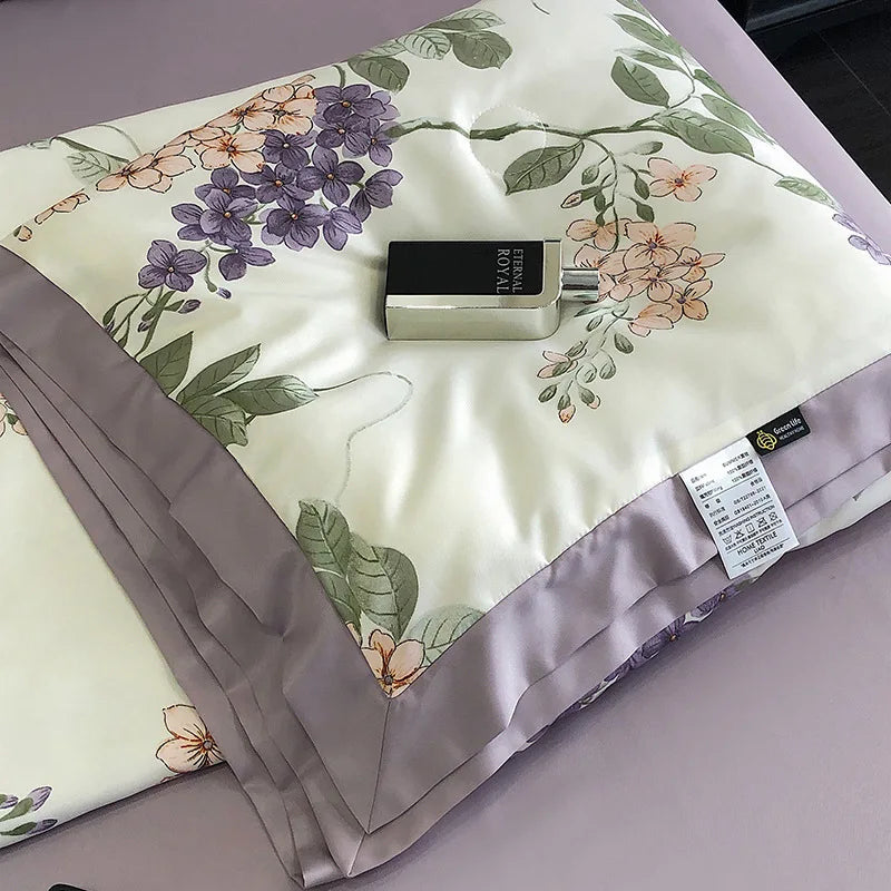 DecorBites™ Leopard Print Summer Quilt: Luxury Cool Comforter, Soft & Machine Washable