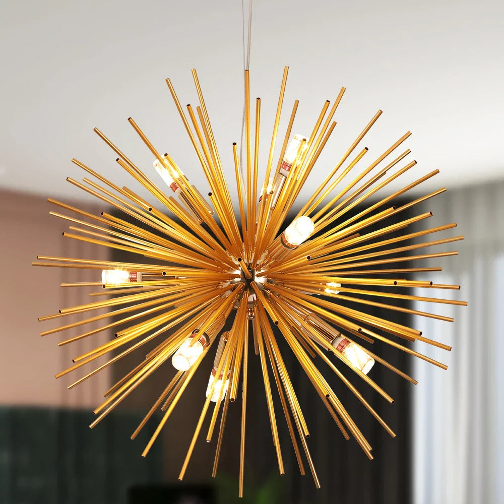 Gold Modern Pendant Chandelier