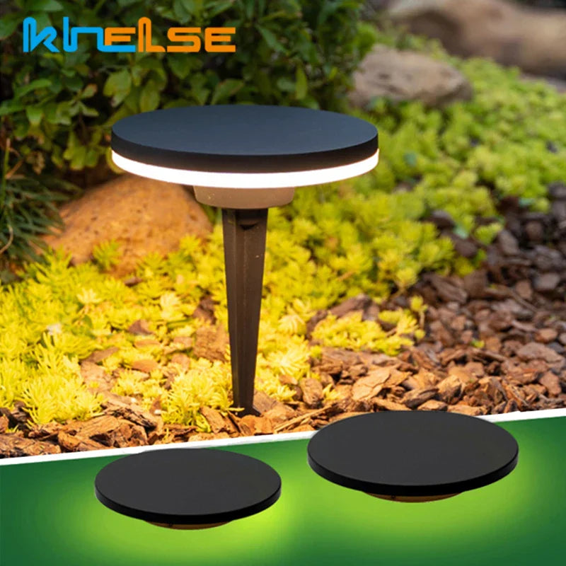 Decorbites™ LED Rasenleuchte 8W IP65 Wasserdicht Außen Garten Weg Landschaftsspießlampe