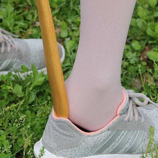 Decorbites™ Bambusmuster Langstiel-Schuhhorn Schuhheber für einfaches Schuheanziehen