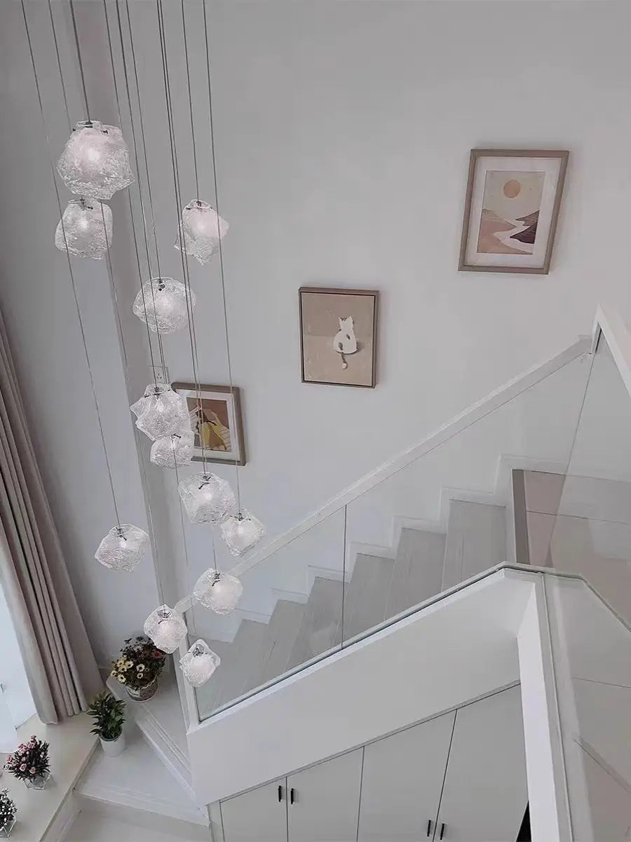 Decorbites™ Würfel-Kronleuchter Anhängerleuchten für Restaurant Loft Treppenhaus Schlafzimmer Kunst-Dekoration