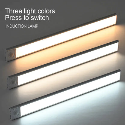 Decorbites™ 50 cm ultraflaches LED-Bewegungssensor-Schranksleuchte für Küche, Schlafzimmer, Schrank