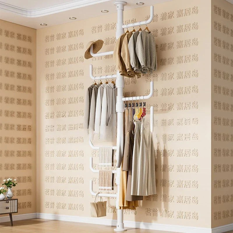 Decorbites™ Kleideraufbewahrung Hängeschiene Kleiderständer für Schlafzimmer und Wohnzimmer