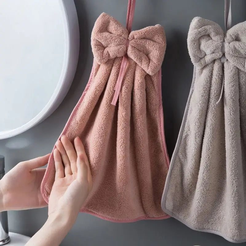 Decorbites™ Korallen-Samt Weiche Handtücher Super Absorbierend für Küche Badezimmer Zuhause Haare