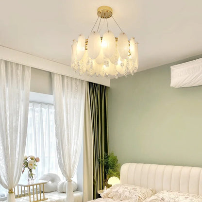 Decorbites™ Sahne-Wind-LED-Kronleuchter für das Schlafzimmer, Wohnzimmer und Kinderzimmer