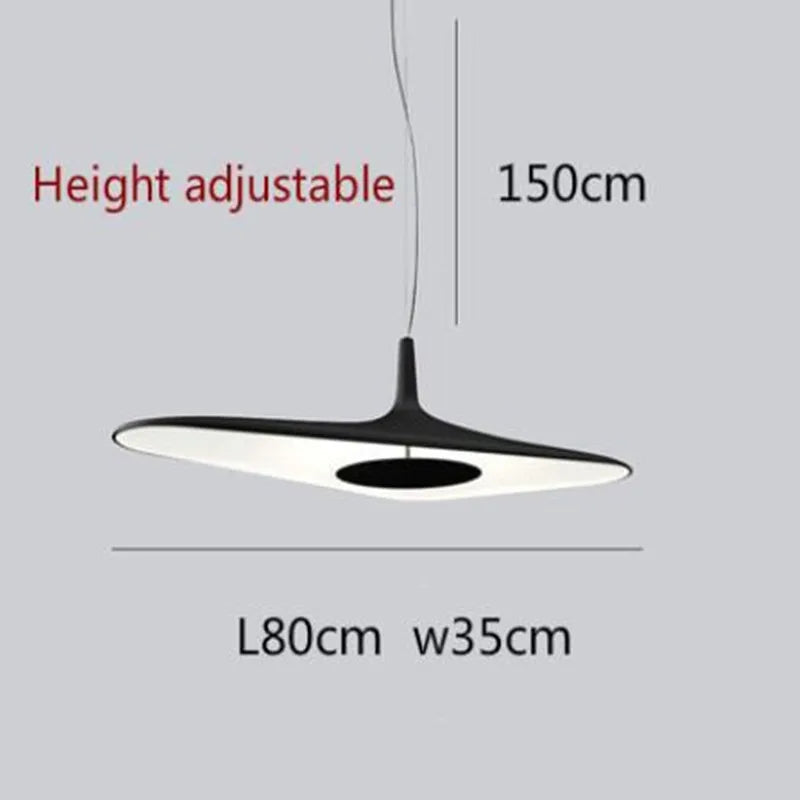 DecorBites™ Irregular Resin Pendant Light for Modern Spaces