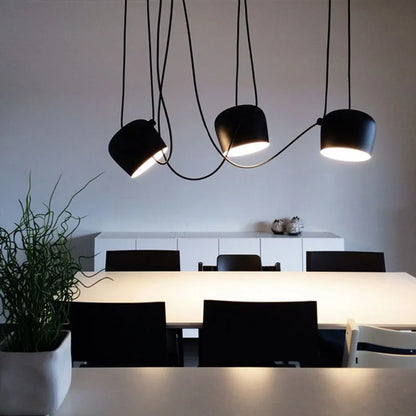 Decorbites™ Industrielle Spinnen-Hängeleuchte für Wohnzimmer, Schlafzimmer, Küche – Nordischer Stil