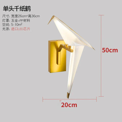 Decorbites™ Little Bird LED Wandlampe: Moderner nordischer Stil für Schlafzimmer und Wohnzimmer