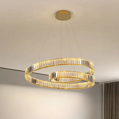 Decorbites™ Crystal-LED-Pendantleuchten: Moderner Luxus-Kronleuchter für Wohn- und Esszimmer