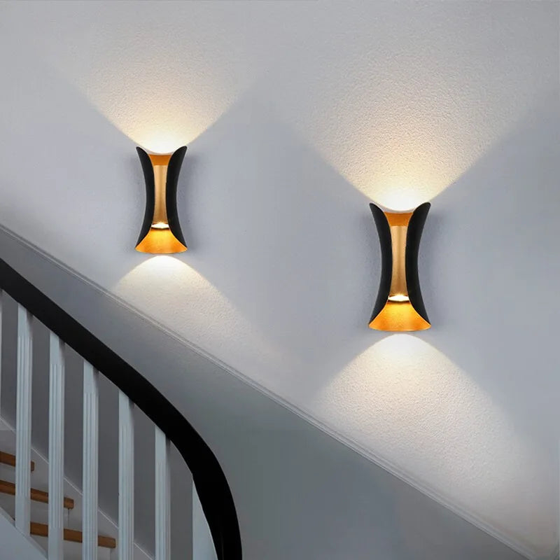 DecorBites™ LED Wall Lamp: Modern Nordic Style for Living Room, Bedroom, and Aisle Lighting