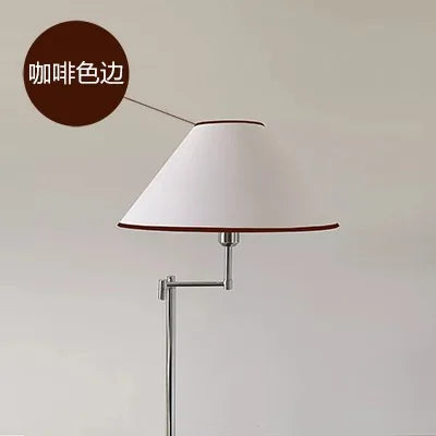 DecorBites™ Cream Rocker Arm LED Floor Lamp for Modern Living Spaces