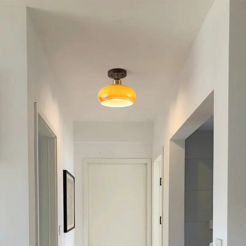 Decorbites™ LED-Deckenleuchte im japanischen Stil aus Glas für moderne Wohnzimmerbeleuchtung