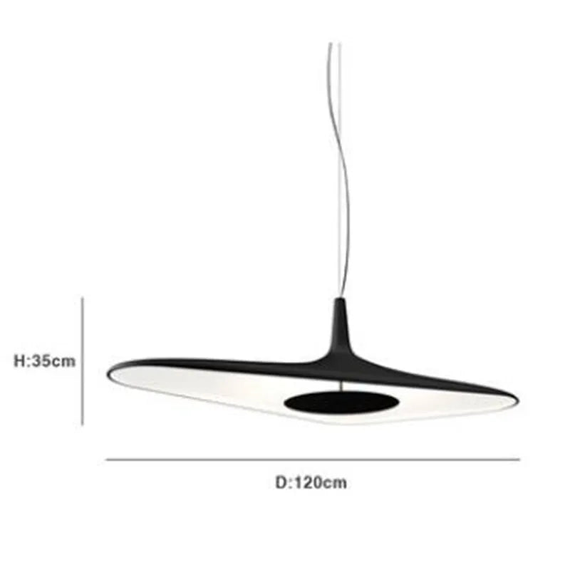 DecorBites™ Irregular Resin Pendant Light for Modern Spaces