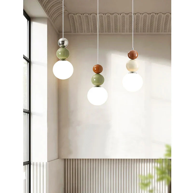 Decorbites™ Sahne-Stil Moderne Minimalistische Nordische Pendelleuchte für das Hauptschlafzimmer