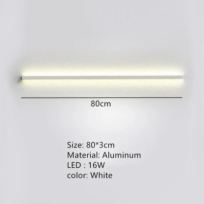 Decorbites™ LED-Wandleuchte Dimmer-Schalter Schwarz Gold Weiß Metall Wandlampen Schlafzimmer Ganglampe