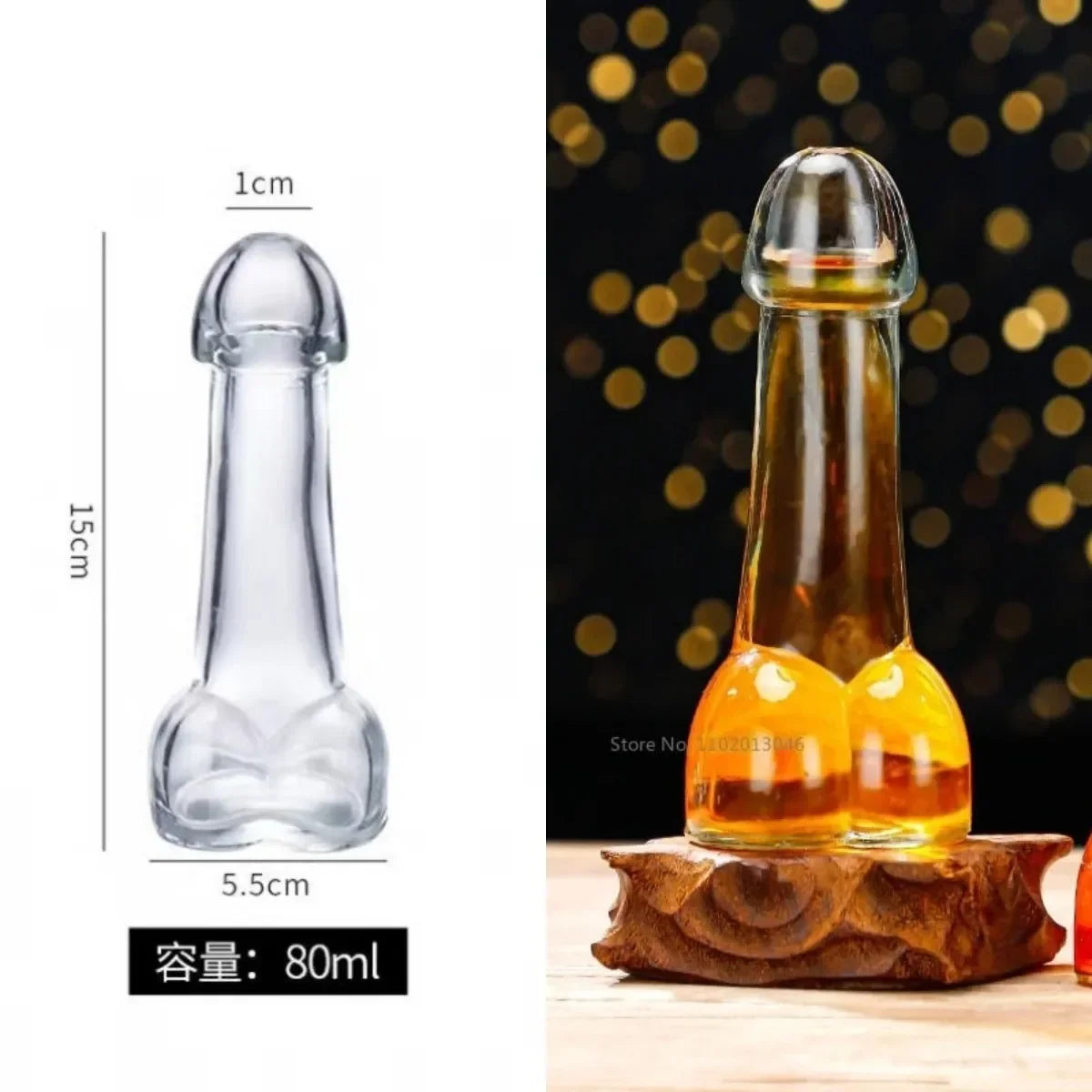 Decorbites™ Herz-Liebe-Glasbecher-Set - Paar-Becher, Vogel & Cocktail-Glas-Tee-Kaffee-Tasse