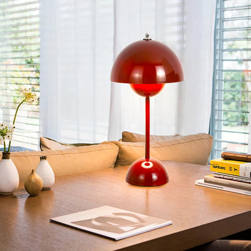 Decorbites™ Bud Metall-Schreibtischlampe mit Touch-Steuerung und Mehrfarbiger Dimmbarkeit