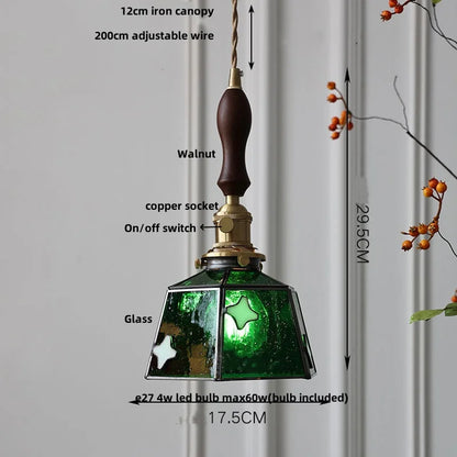 Decorbites™ Bunte Glas Tiffany-Stil LED-Hängeleuchte, moderne Hängelampe