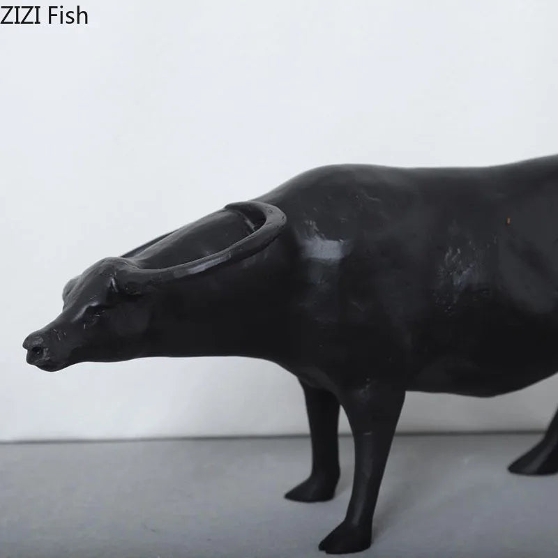 Decorbites™ Harleiter Hirtenjunge Harzfigur Skulptur für moderne Heimdekoration