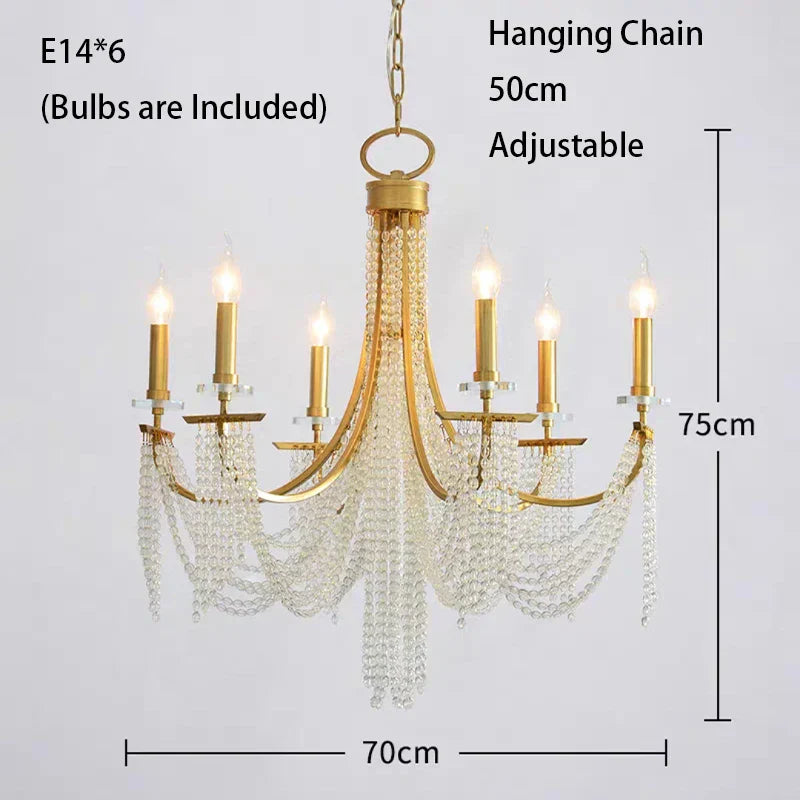 Decorbites™ LED-Kronleuchter: Vintage-Hängelampen für Wohn- und Esszimmer