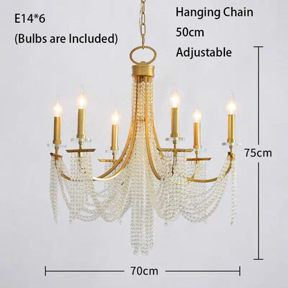 Decorbites™ LED-Kronleuchter: Vintage-Hängelampen für Wohn- und Esszimmer