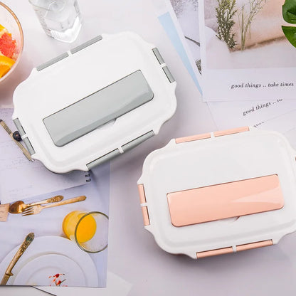 Decorbites™ Kinder-Mittagessens-Set: Tasche, Thermosflasche, Bento-Box, Thermische Lunchboxen
