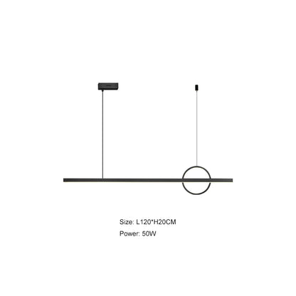 DecorBites™ Geometric Copper Chandelier: Minimalist Atmosphere for Bars and Restaurants