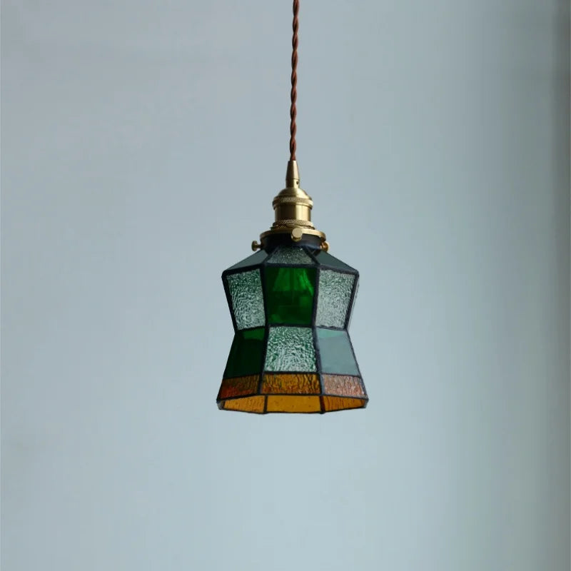 Decorbites™ Bunte Glas Tiffany-Stil LED-Hängeleuchte, moderne Hängelampe