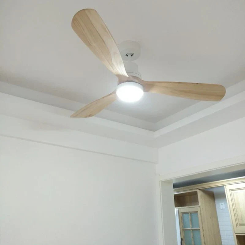 Decorbites™ 52-Zoll Retro-Deckenventilator mit Holzklingen und 15-W-Deckenleuchten