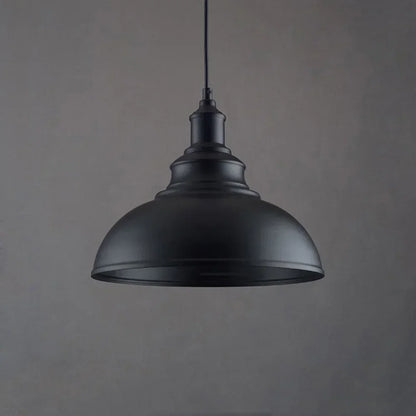 Retro Industrial Color Block Aluminum Pendant Light