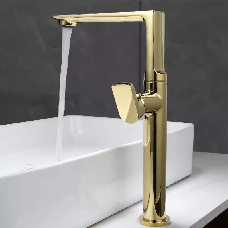 Gold Brass Mixer Faucet