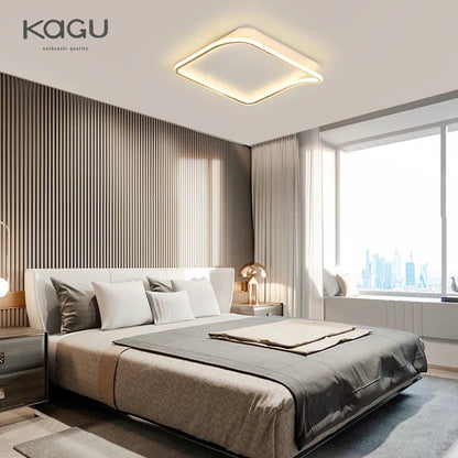Decorbites™ Goldene LED-Deckenleuchter: Moderne Schlichtheit für Wohn-, Ess- und Schlafzimmer