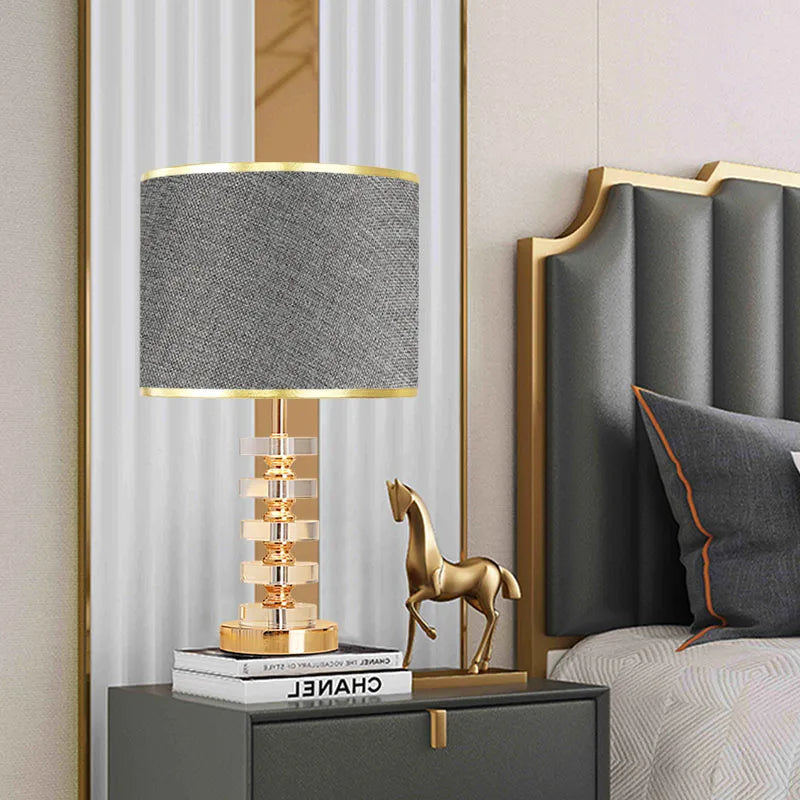 Decorbites™ Kristalltischleuchte: Elegantes modernes amerikanisches Design für Wohnzimmer und Schlafzimmer