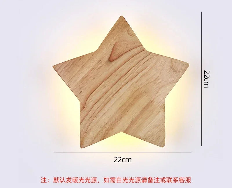 Decorbites™ LED-Holz-Wandleuchten Modern Minimalistisches Wohnzimmer-Schlafzimmer-Dekor