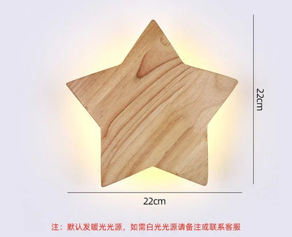 Decorbites™ LED-Holz-Wandleuchten Modern Minimalistisches Wohnzimmer-Schlafzimmer-Dekor