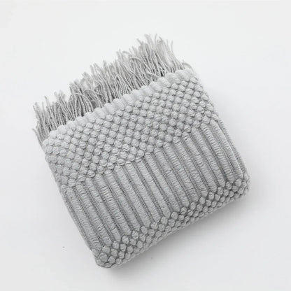 Decorbites™ Gemütliche Strick-Sofadecke - Winterliches Komfort für Zuhause und Home-Office-Nickerchen