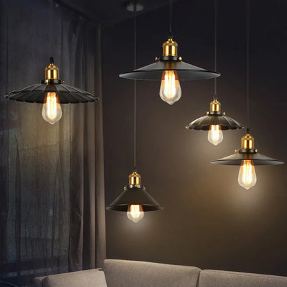 Decorbites™ Industrielle Loft-Hängeleuchte Pendellampe LED Edison Vintage Hängelampe
