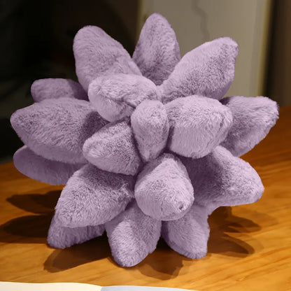 DecorBites™ Lavender Succulent Hippie Room Decor Throw Pillows
