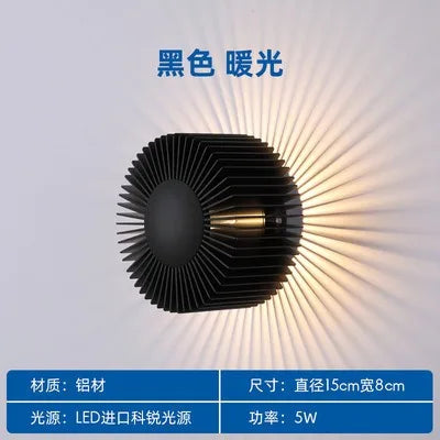 Minimalist Aluminum Wall Lamp