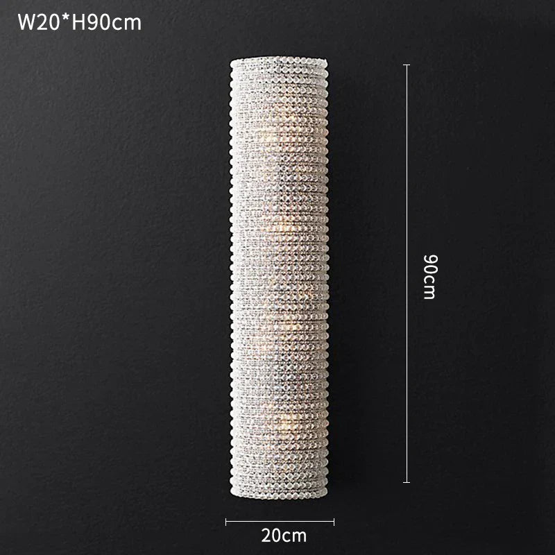 DecorBites™ Crystal Circle Chandelier Pendant Lamp for Modern Luxury Living Room Decor