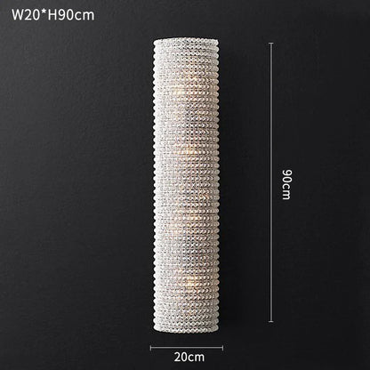 DecorBites™ Crystal Circle Chandelier Pendant Lamp for Modern Luxury Living Room Decor