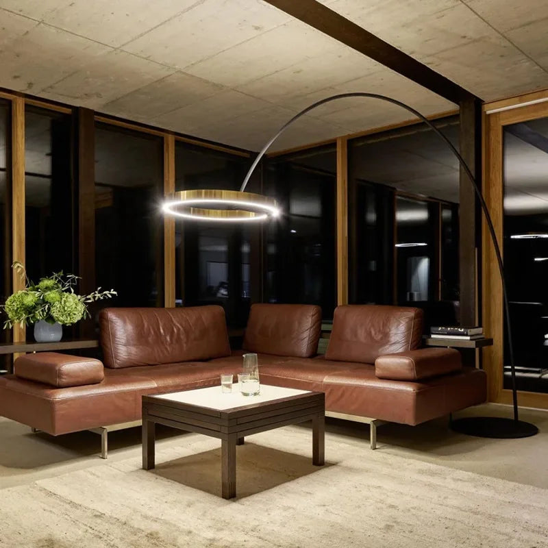 Decorbites™ kreisförmige Leucht-LED-Stehlampe für elegante Wohnräume