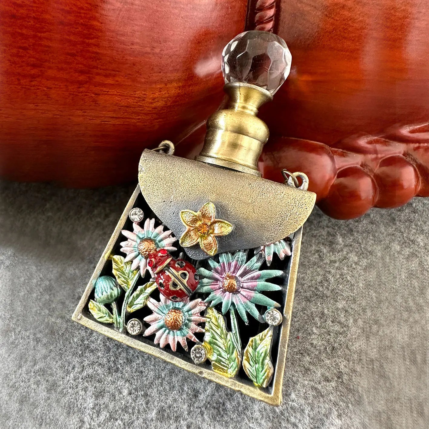 Decorbites™ Emaille-Parfümflakons: Metall-Handwerks-Sammlung für Heimdekoration & Geschenk