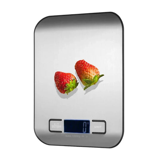 Decorbites™ Küchenwaage: LCD-Display Edelstahl Elektronische Lebensmittel- und Briefwaage